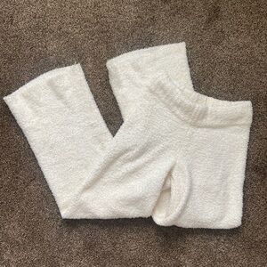 Skims Fuzzy Knit Flare Pants S/M